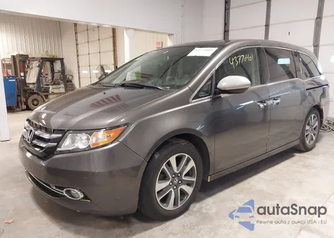 2014 Honda Odyssey Touring/Touring Elite z USA, uszkodzony, nr VIN 5FNRL5H99EB131418